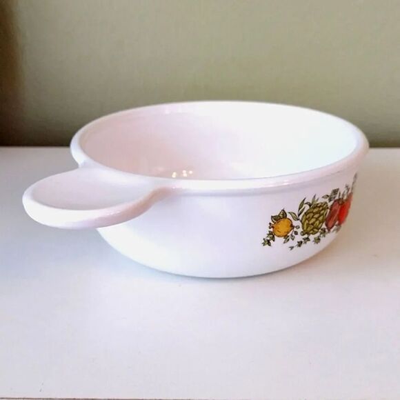 Corningware VTG Spice Of Life Print P- 150- B Round Grab It Bowl - Picture 5 of 16
